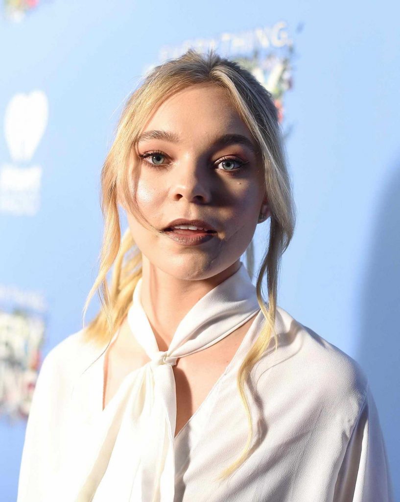 Taylor Hickson at Everything, Everything Screening in Los Angeles-4