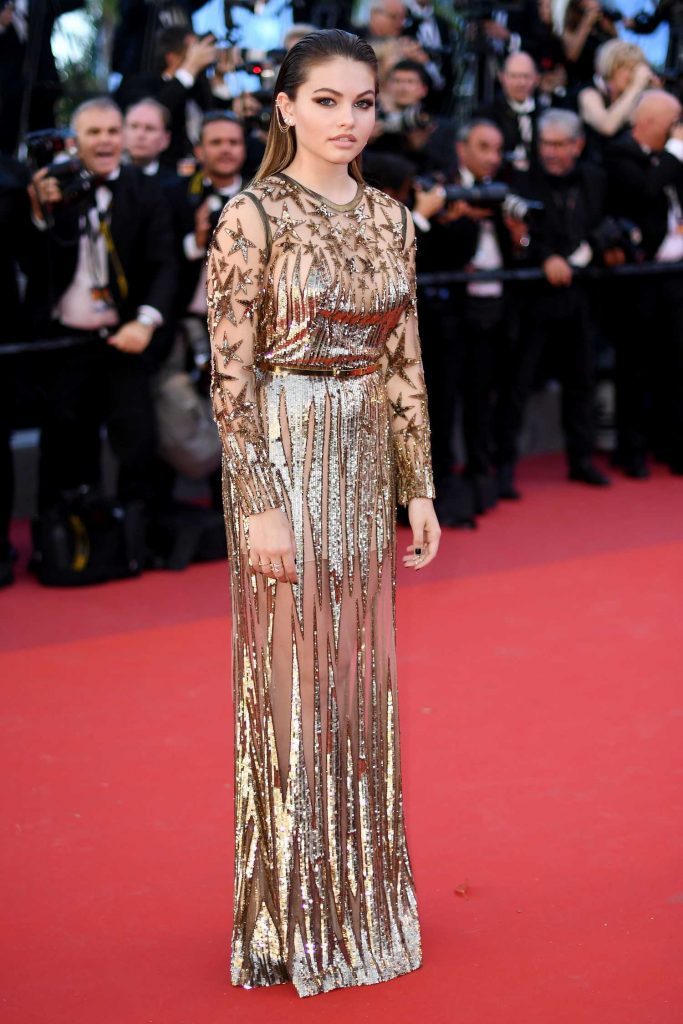 Thylane Blondeau at Okja Premiere During the 70th Cannes Film Festival-2