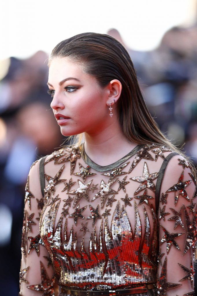 Thylane Blondeau at Okja Premiere During the 70th Cannes Film Festival-5