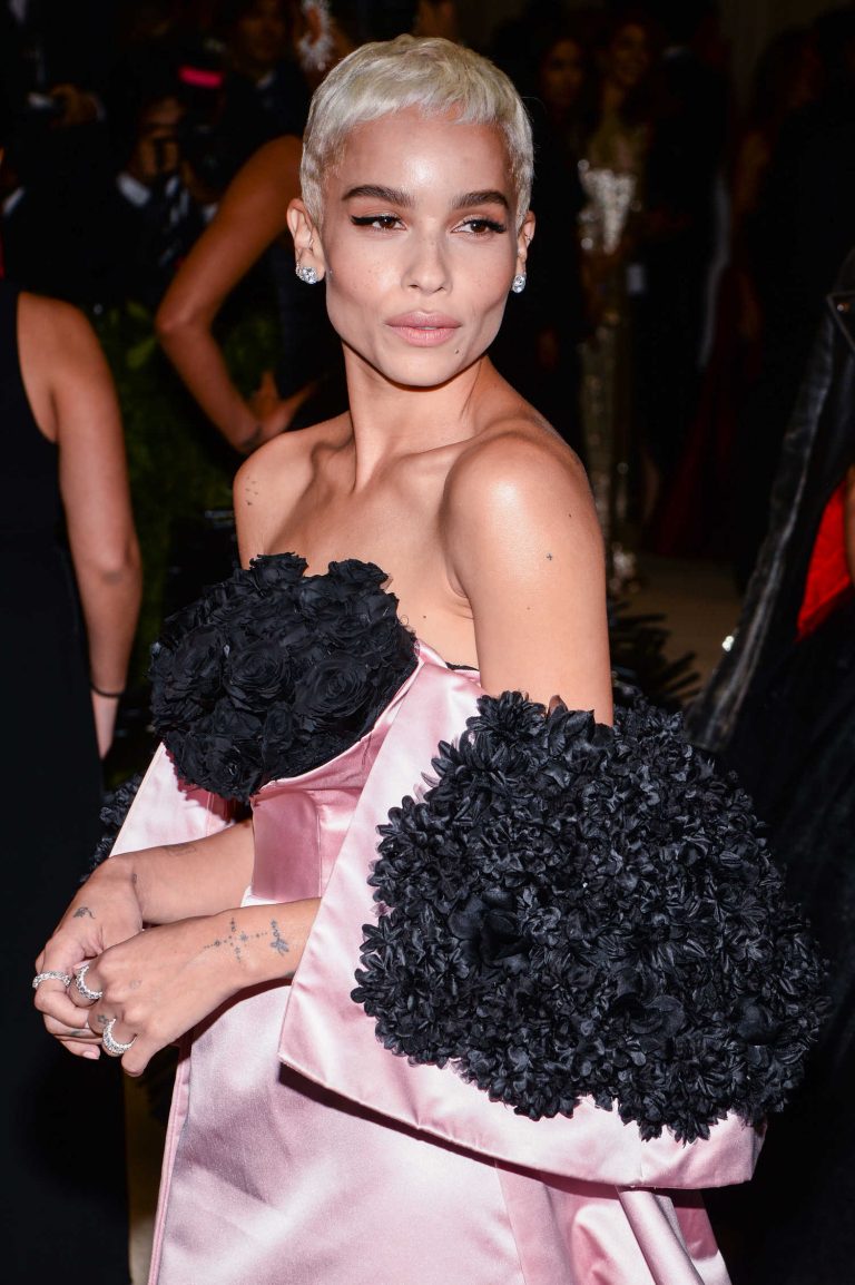 Zoe Kravitz at the 2017 Met Gala at The Metropolitan Museum of Art in