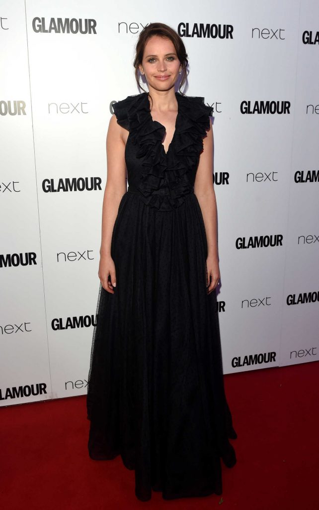 Felicity Jones at the Glamour Women of The Year Awards in London-2