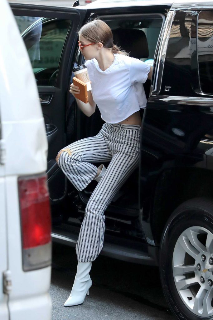 Gigi Hadid Was Seen Out in New York-1