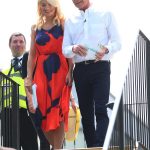 Holly Willoughby Leaves ITV Studios in London