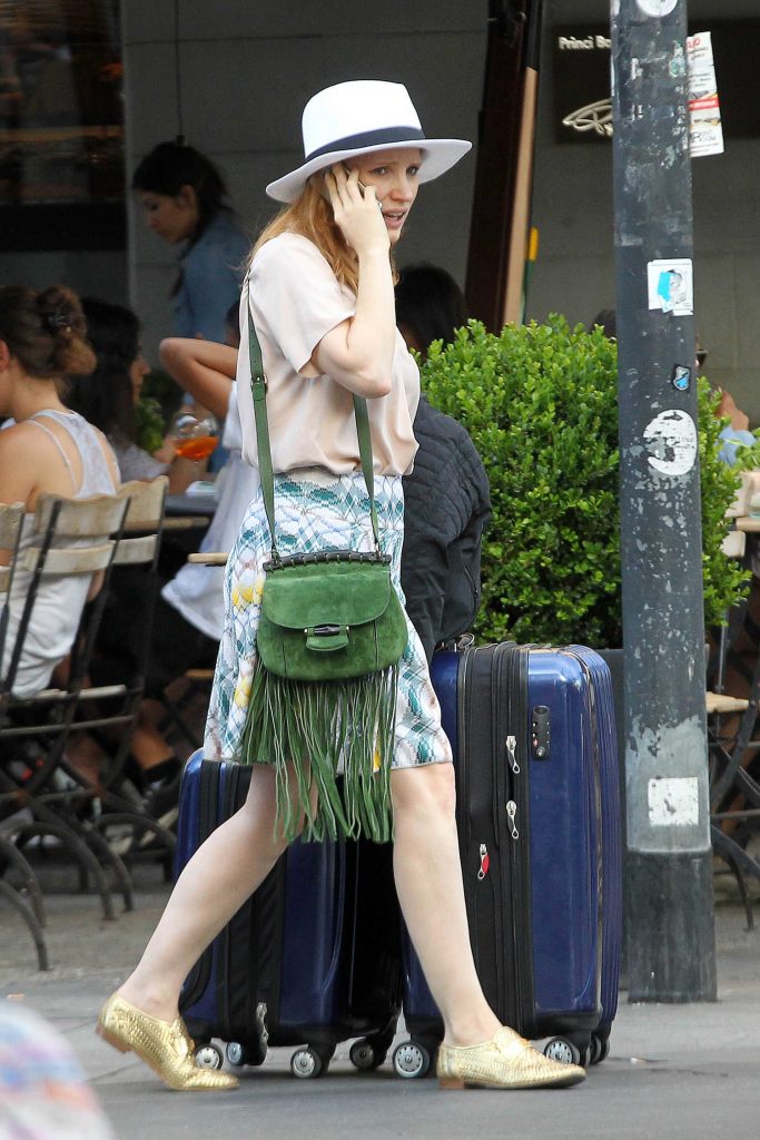 Jessica Chastain Was Seen Out in Milan-2