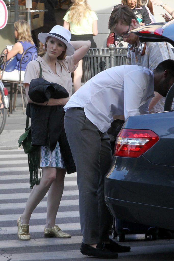 Jessica Chastain Was Seen Out in Milan-4