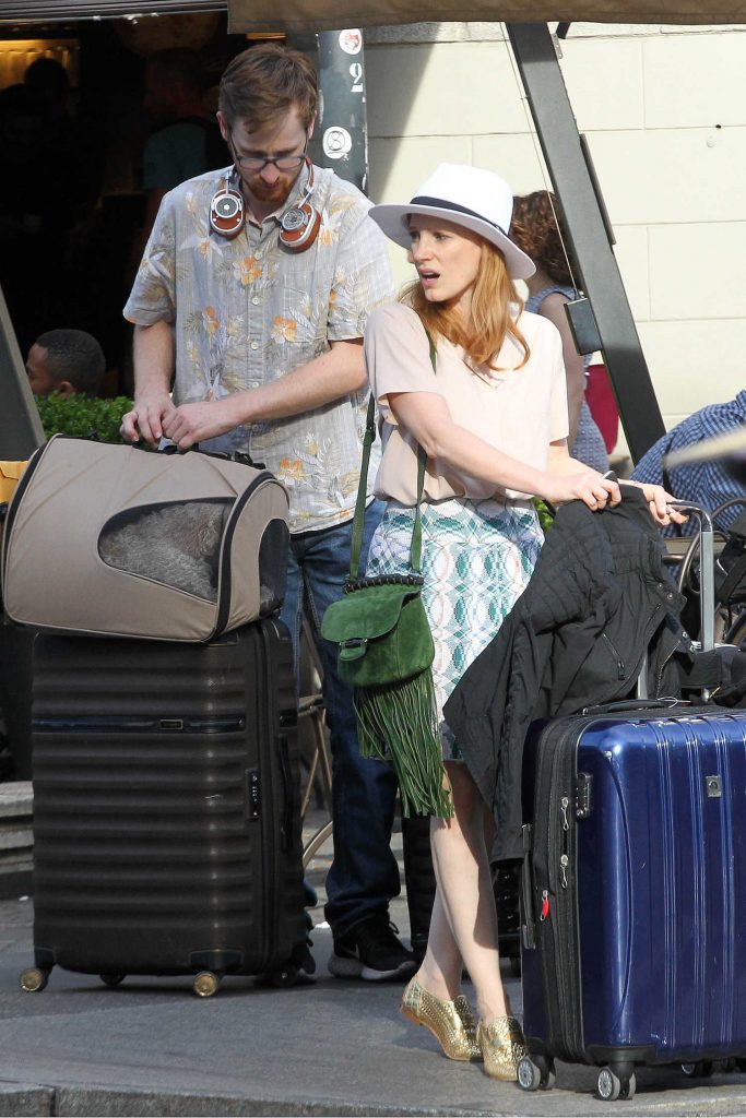Jessica Chastain Was Seen Out in Milan-5