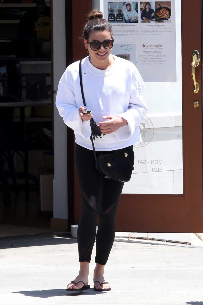 Lea Michele Was Seen Out in Brentwood-1