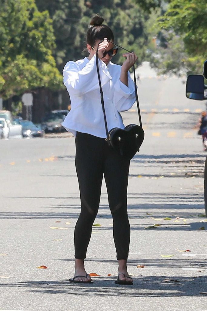 Lea Michele Was Seen Out in Brentwood-4