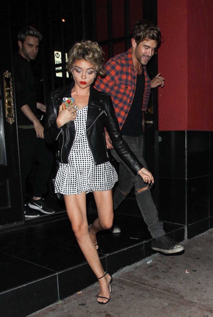 Sarah Hyland Leaves Lucy Hale's Birthday Dinner in Hollywood-2