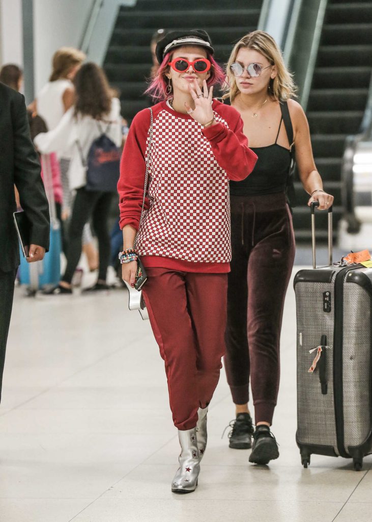 Bella Thorne at JFK Airport in New York City-3