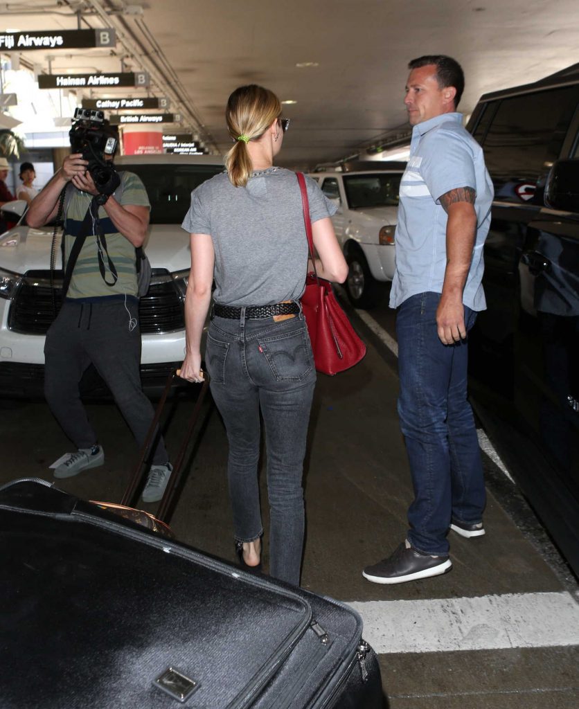 Brie Larson and Her Fiance Alex Greenwald Return to LA-4