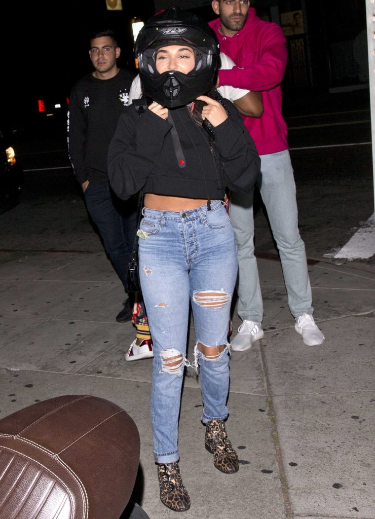 Chantel Jeffries Leaves The Nice Guy Bar in West Hollywood-4