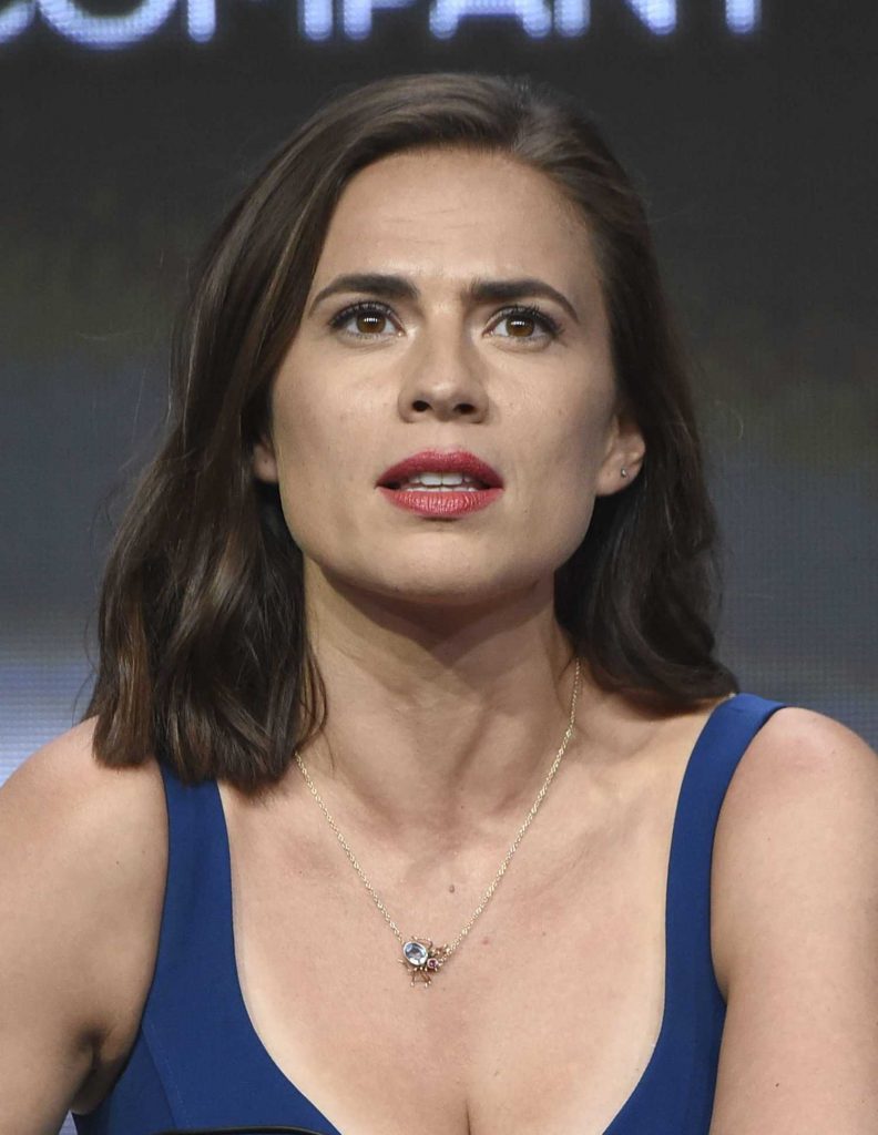 Hayley Atwell at Howards End TV Show Panel During the TCA Summer Press Tour in Los Angeles-4