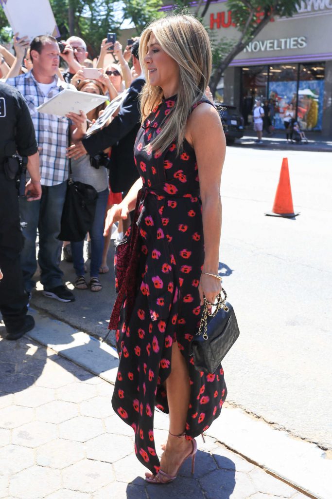 Jennifer Aniston Attends Jason Bateman's Hollywood Star Ceremony in Hollywood-5