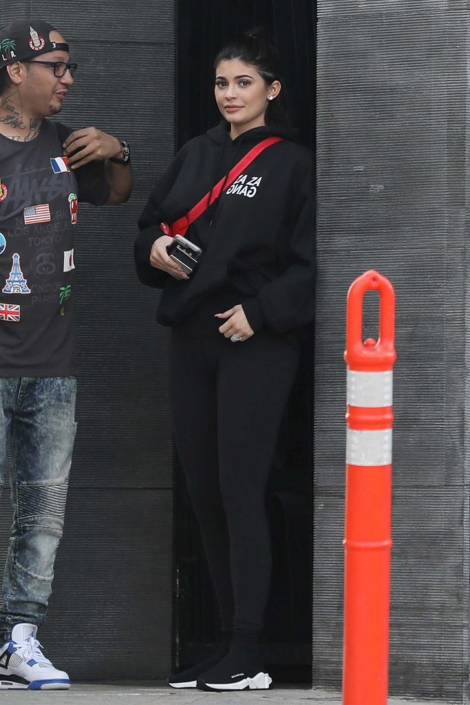 Kylie Jenner Leaves Nobu Restaurant in Beverly Hills-1