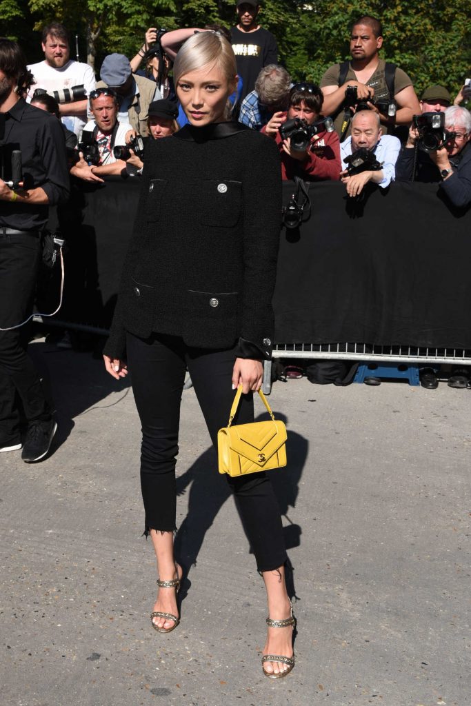 Pom Klementieff Arrives at the Chanel Show During the Haute Couture Fashion Week in Paris-2