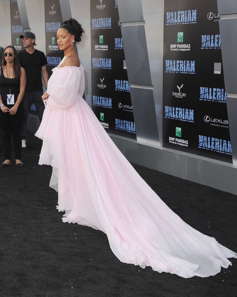 Rihanna at the Valerian and the City of a Thousand Planets Premiere in Hollywood-2