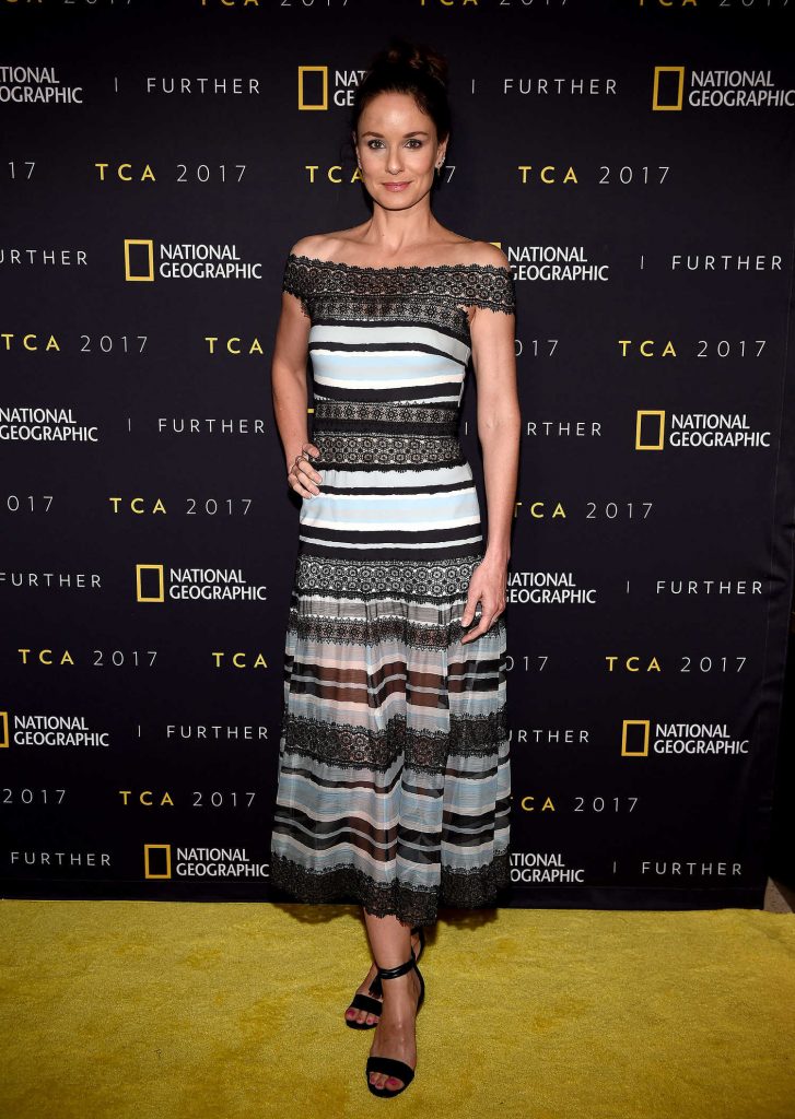 Sarah Wayne Callies at The National Geographic 2017 TCA Press Reception at the Waldorf Astoria in Beverly Hills-1