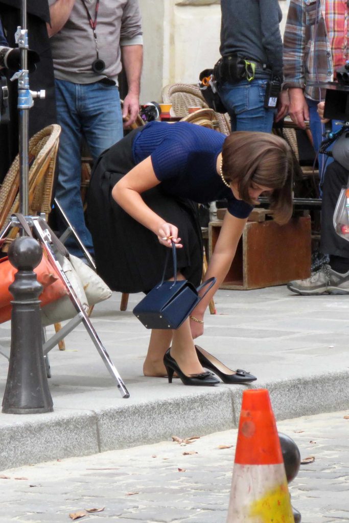 Adele Exarchopoulos on the Set of Her New Film The White Crow in Paris-2