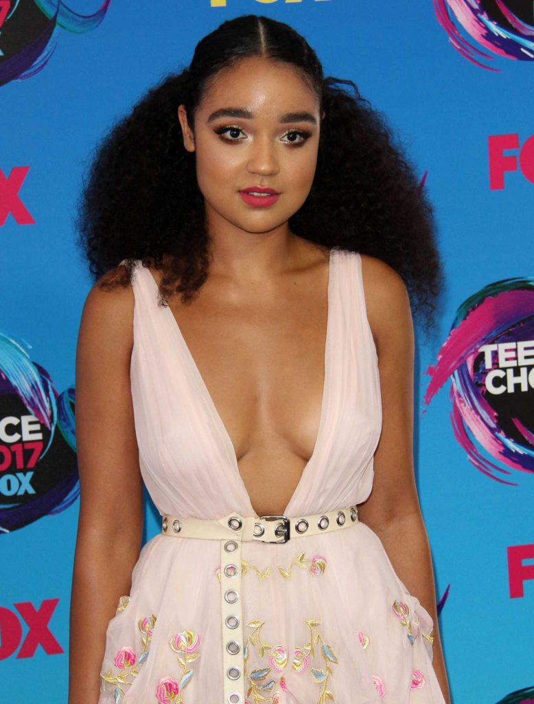Aisha Dee at 2017 Teen Choice Awards in Los Angeles-3