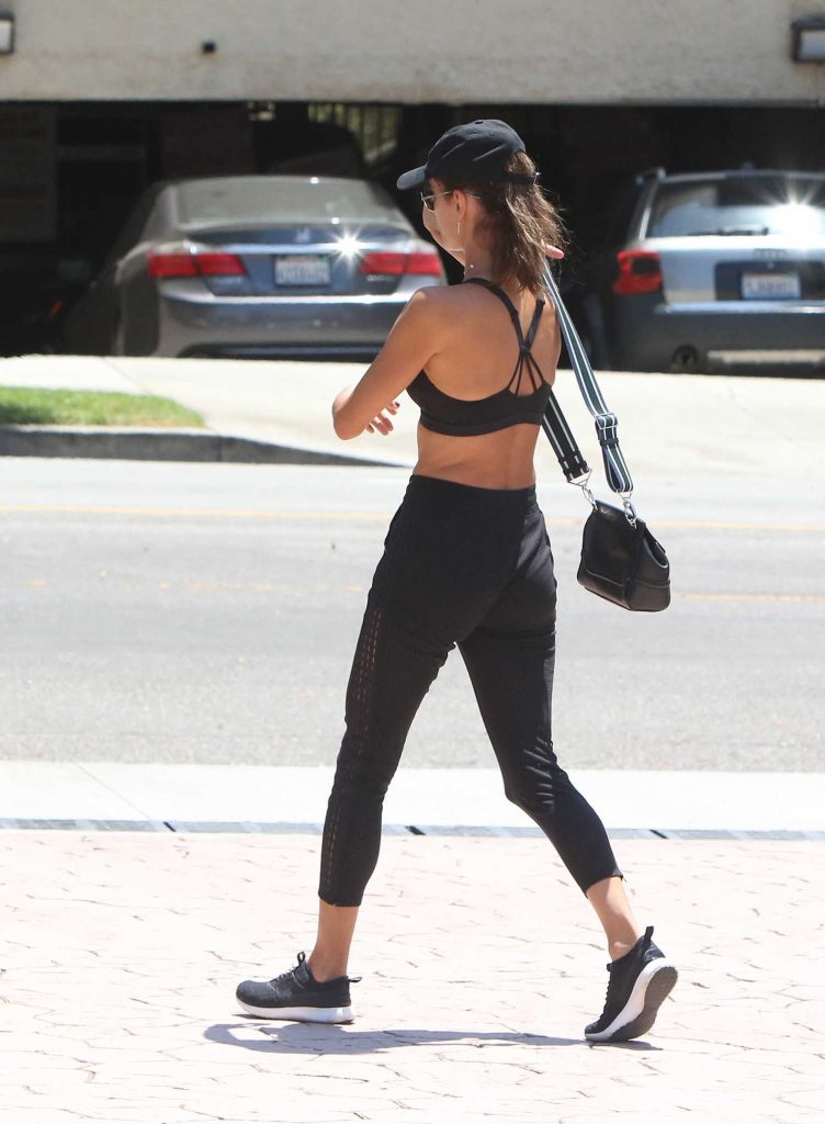 Alessandra Ambrosio Shows off Her Supermodel Body Out in Brentwood-5