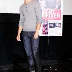 Ansel Elgort at Baby Driver Photocall in Tokyo