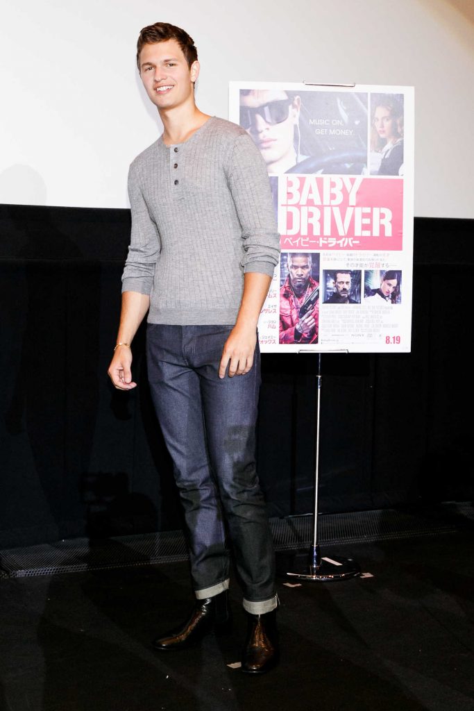 Ansel Elgort at Baby Driver Photocall in Tokyo-1