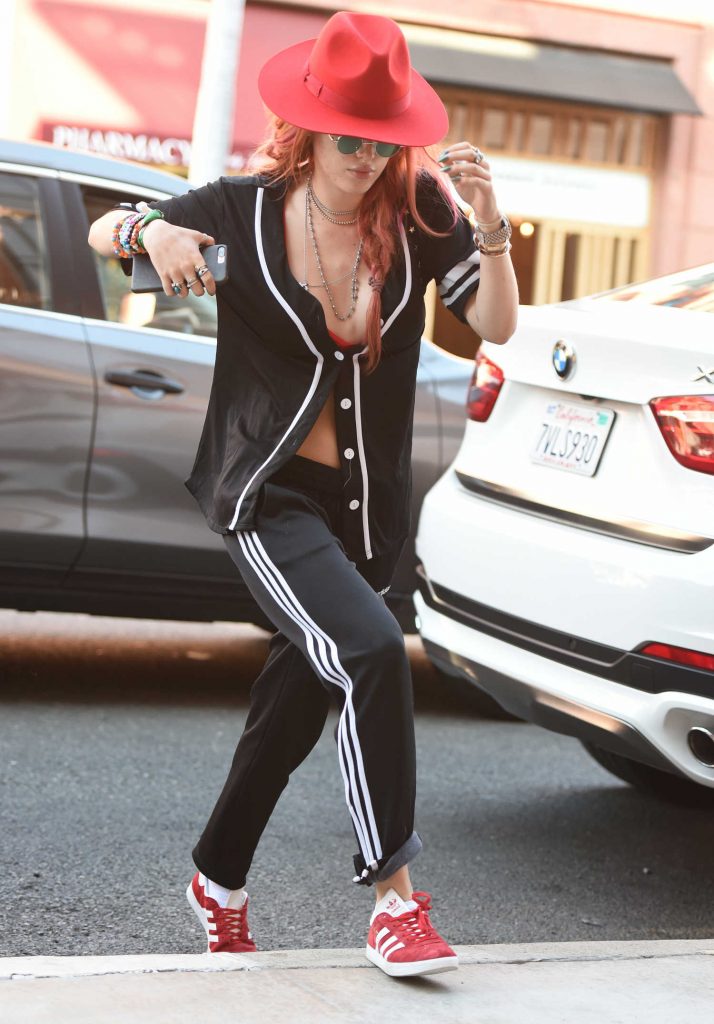 Bella Thorne Goes to a Medical Building in LA-1