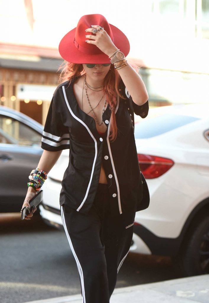 Bella Thorne Goes to a Medical Building in LA-3