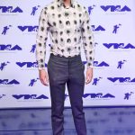 Calvin Harris at the 2017 MTV Video Music Awards in Los Angeles