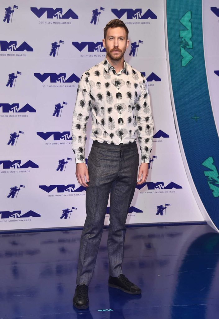Calvin Harris at the 2017 MTV Video Music Awards in Los Angeles-2