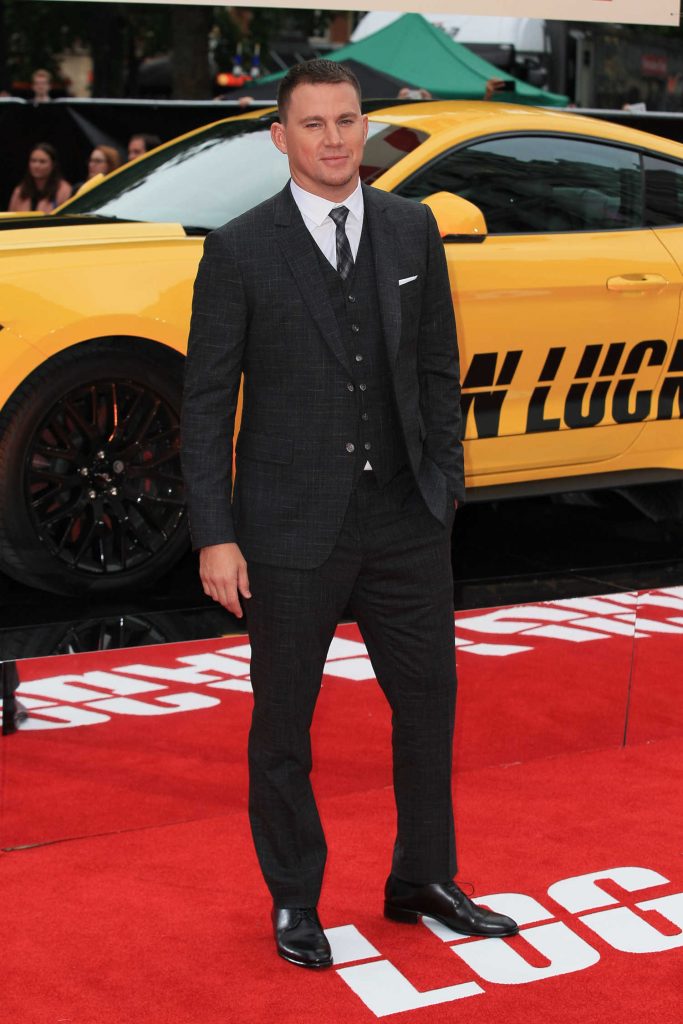 Channing Tatum at Logan Lucky Premiere in London-2