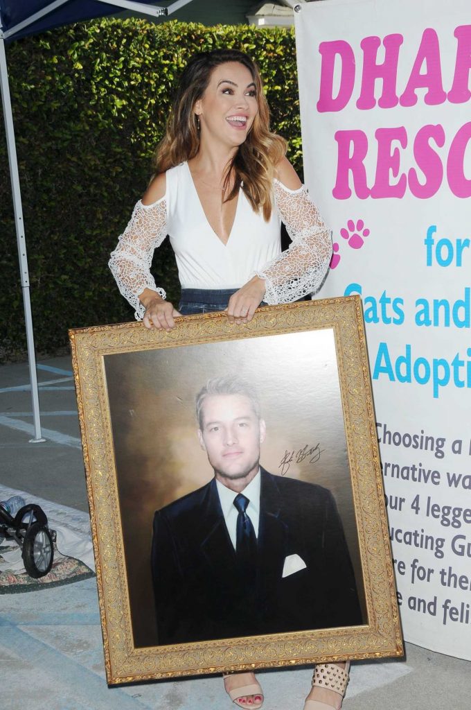 Chrishell Stause at Daytime for Dogs in Los Angeles-2