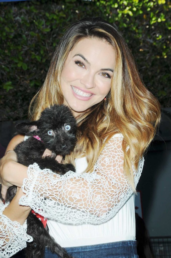 Chrishell Stause at Daytime for Dogs in Los Angeles-3