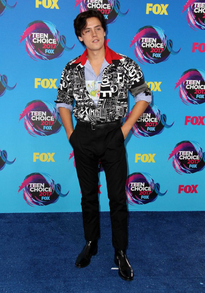 Cole Sprouse at 2017 Teen Choice Awards in Los Angeles-1