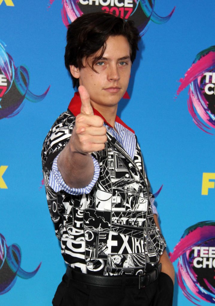 Cole Sprouse at 2017 Teen Choice Awards in Los Angeles-3