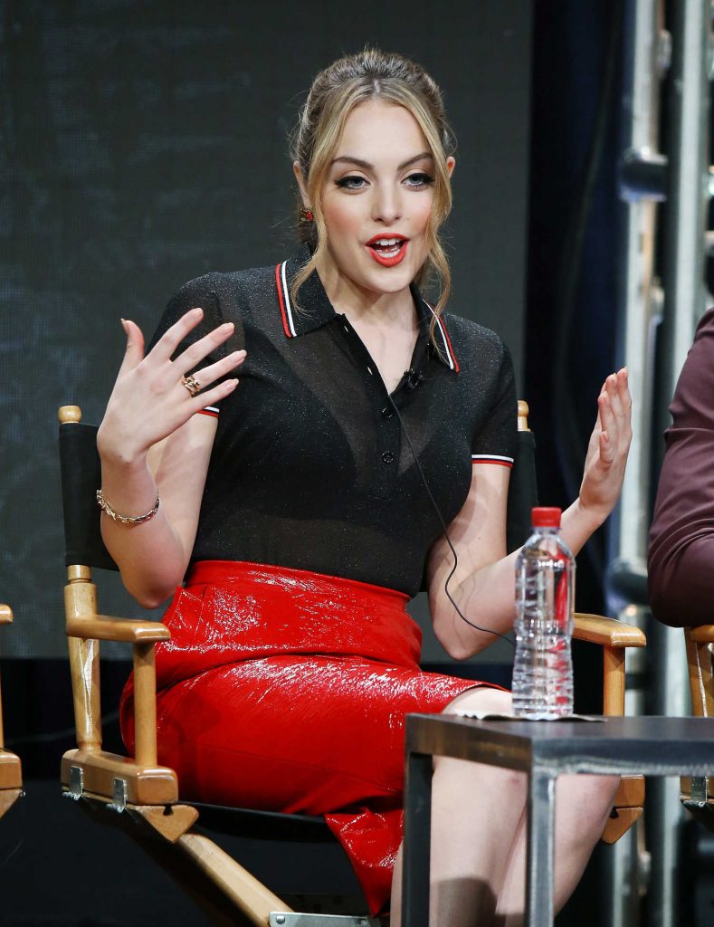 Elizabeth Gillies at Dynasty Panel During the TCA Summer Press Tour in Los Angeles-3