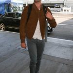 Jamie Dornan Arrives at LAX Airport in LA