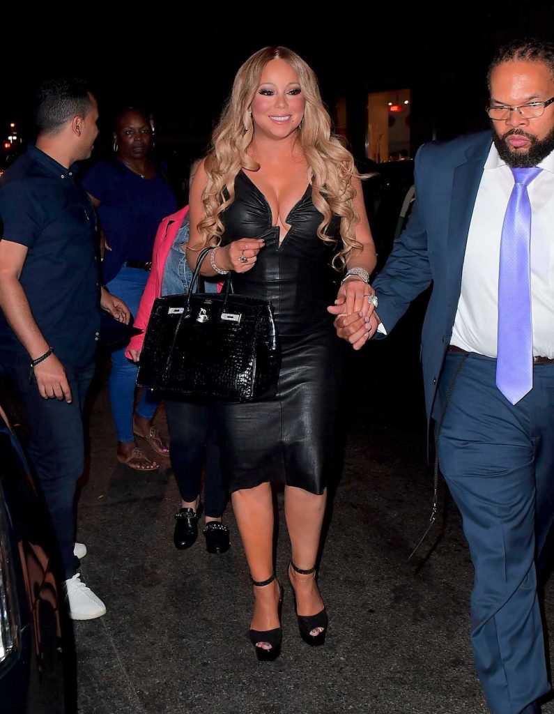 Mariah Carey Goes to a Dinner After Her Madison Square Garden Concert in New York-3