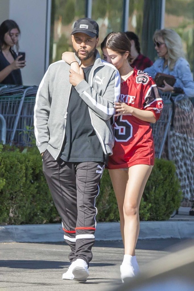 Selena Gomez Was Seen With The Weeknd Out in LA-1
