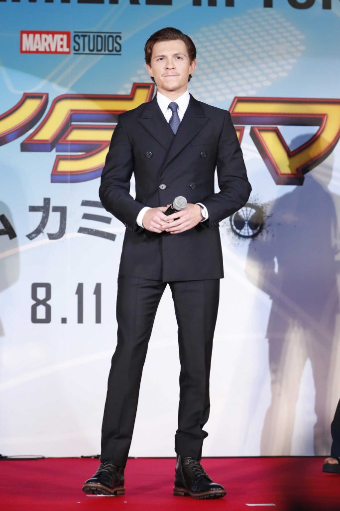 Tom Holland Attends Spider-Man: Homecoming Premiere in Tokyo-1