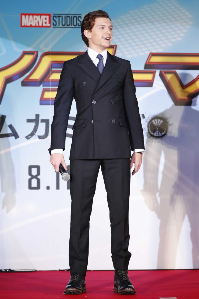 Tom Holland Attends Spider-Man: Homecoming Premiere in Tokyo-2