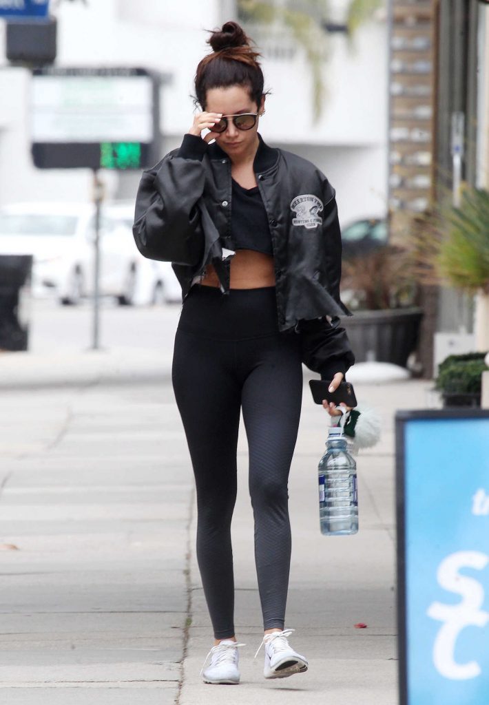 Ashley Tisdale Leaves the Gym in Los Angeles-3