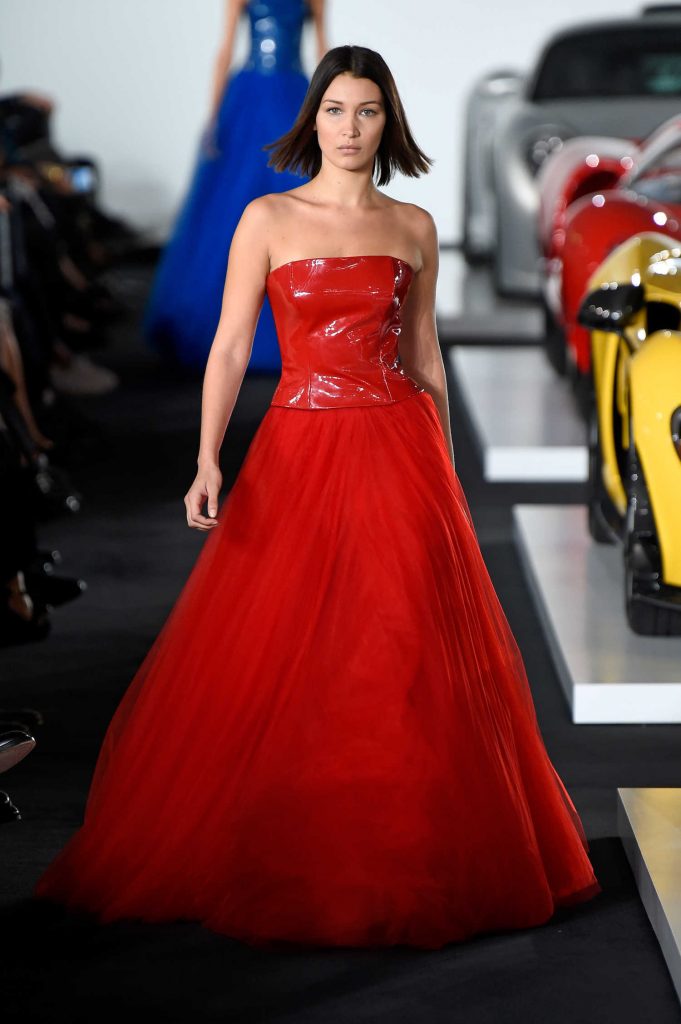Bella Hadid at the Ralph Lauren Fashion Show During New York Fashion Week-2