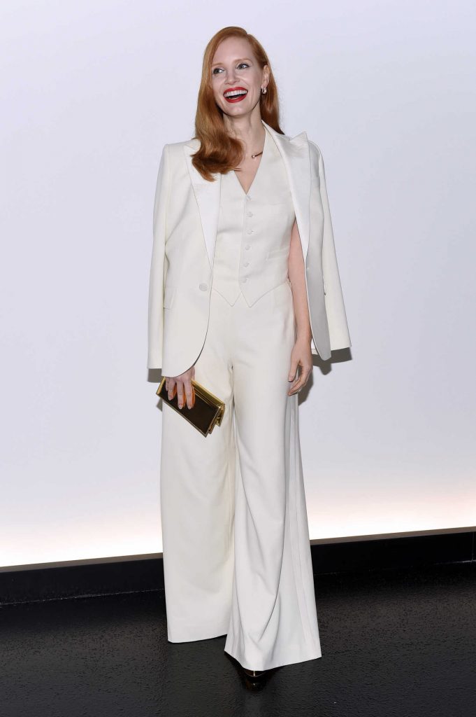 Jessica Chastain at the Ralph Lauren Fashion Show During New York Fashion Week-2