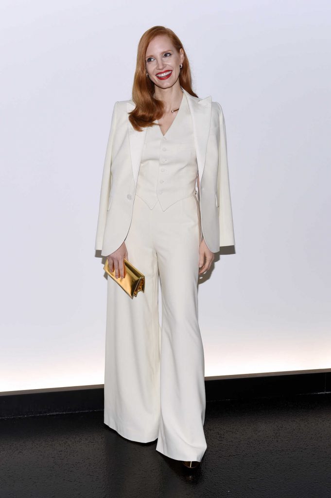 Jessica Chastain at the Ralph Lauren Fashion Show During New York Fashion Week-3