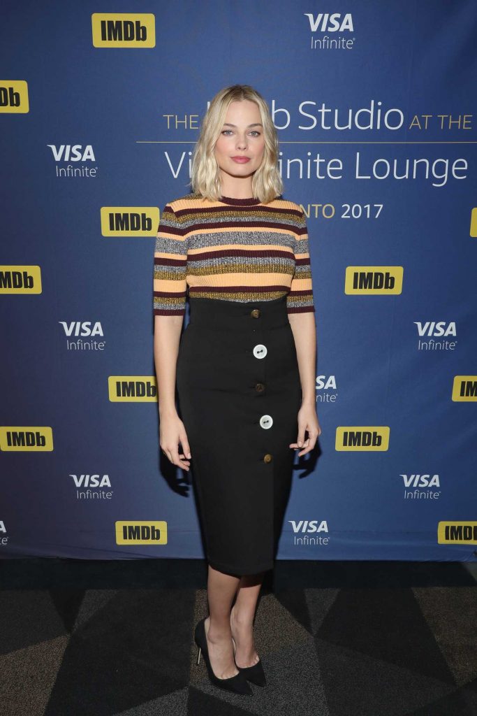 Margot Robbie at IMDb Studio Hosted By The Visa Infinite Lounge During the 2017 Toronto International Film Festival-1