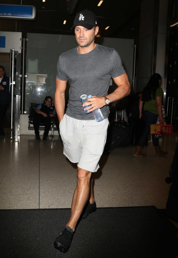 Mark Wright Arrives at LAX Airport in Los Angeles-3