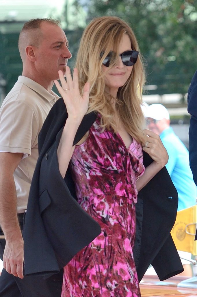 Michelle Pfeiffer Arrives at Excelsior Hotel in Venice-2