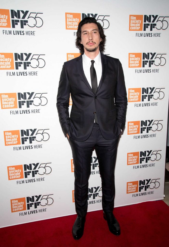 Adam Driver at The Meyerowitz Stories Premiere During the 55th New York Film Festival-1